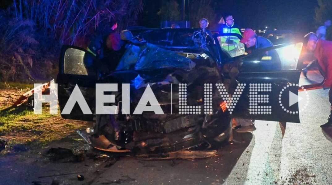 Τροχαίο στην Ηλεία με έναν νεκρό οδηγό