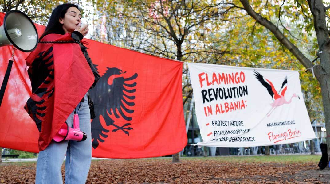 Διαδηλώσεις κατά του Έντι Ράμα στην Αλβανία