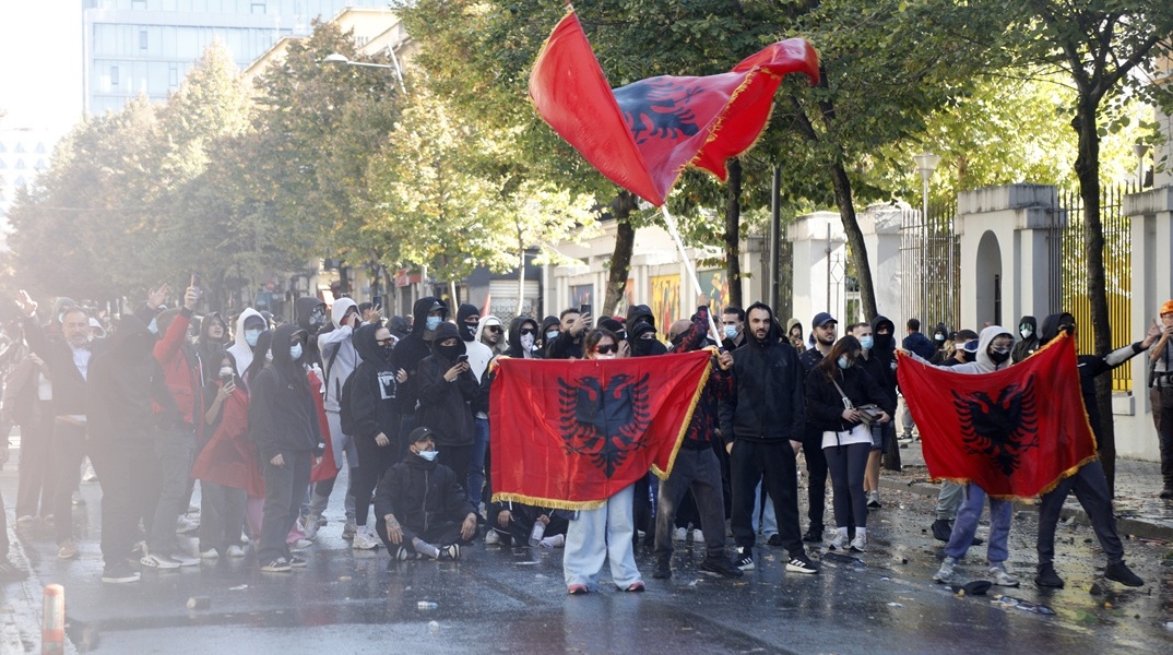 Διαδηλώσεις στην Αλβανία
