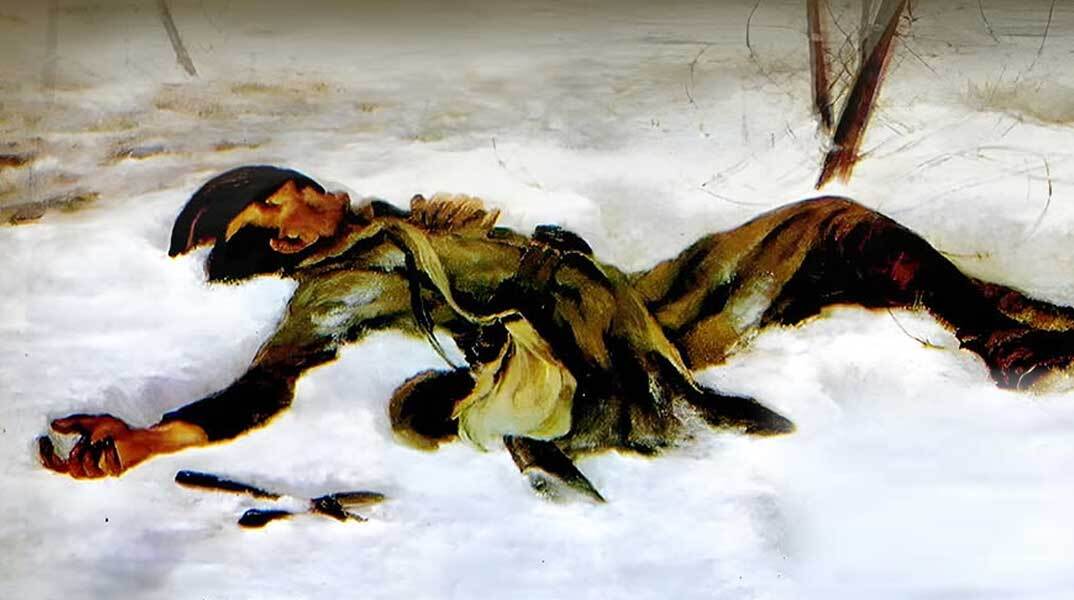 Σκίτσο του Αρκά για την 28η Οκτωβρίου