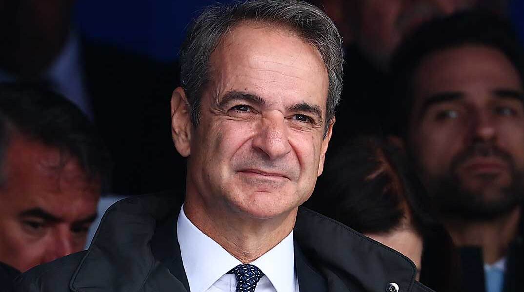 Ο πρωθυπουργός Κυριάκος Μητσοτάκης στη στρατιωτική παρέλαση της Θεσσαλονίκης για την 28η Οκτωβρίου