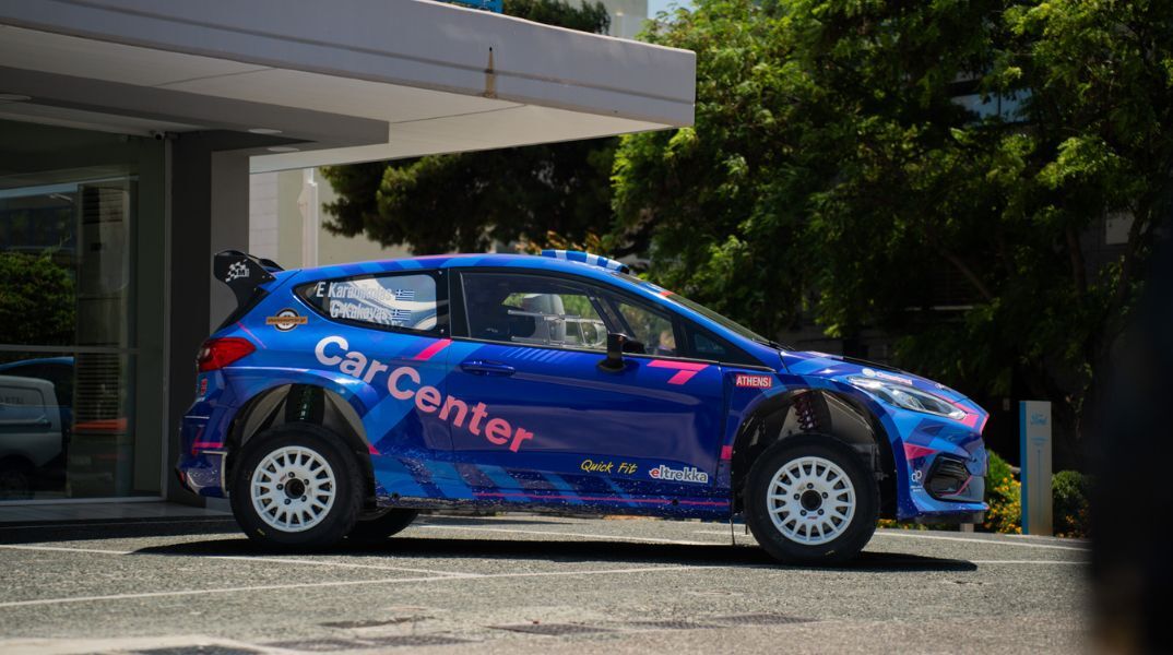 Η Athens Voice για τέταρτη χρονιά στο Ράλλυ Ακρόπολις με το νέο Ford Fiesta Rally2 της Car Center