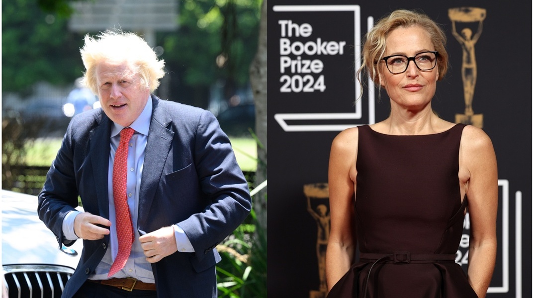 Τζίλιαν Άντερσον και Μπόρις Τζόνσον