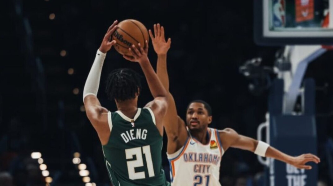 Ανεβαίνουν οι Μπακς – Με ήρωα τον Ντιένγκ επικράτησαν των Θάντερ με 110-93