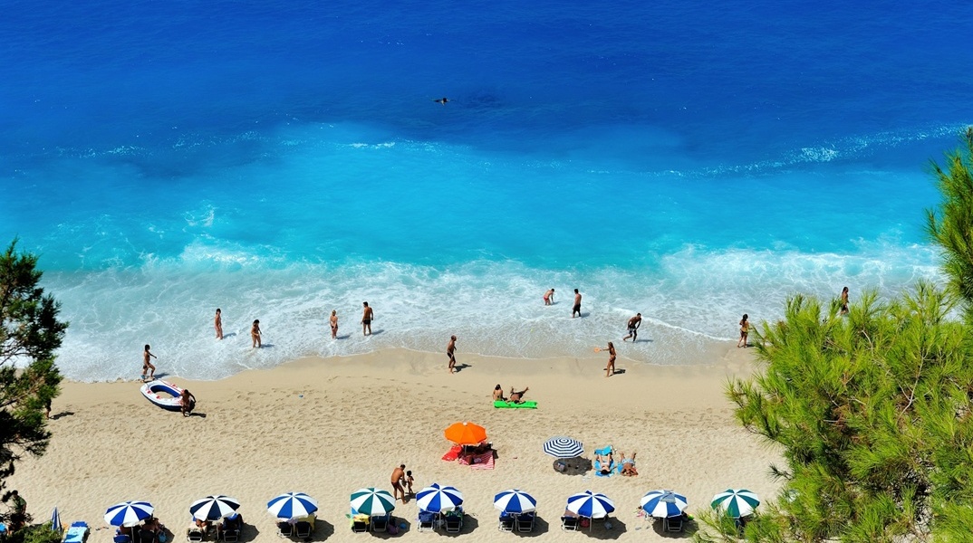 Παραλία στη Λευκάδα