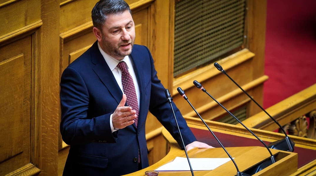 Ο πρόεδρος του ΠΑΣΟΚ, Νίκος Ανδρουλάκης