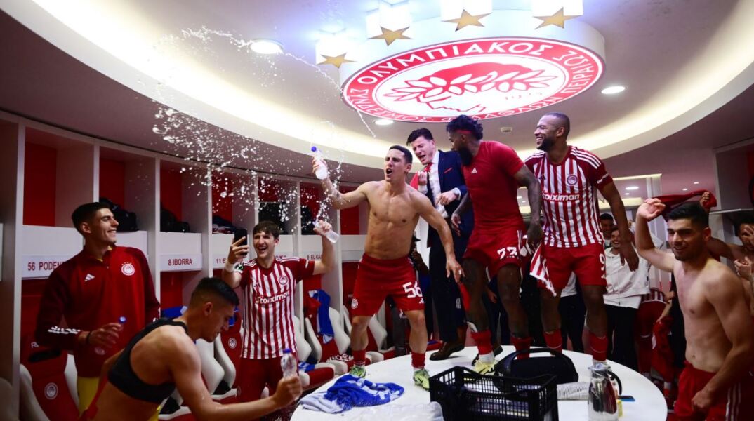 Οι παίκτες του Ολυμπιακού