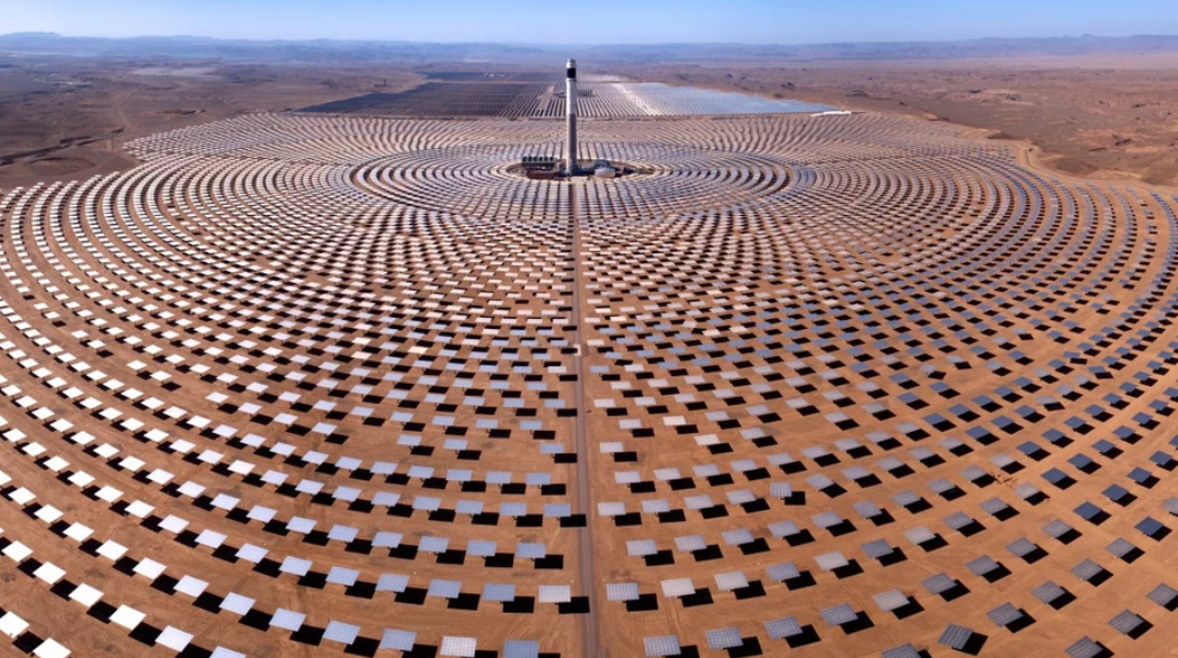 Ηλιοθερμικός σταθμός στο Μαρόκο 