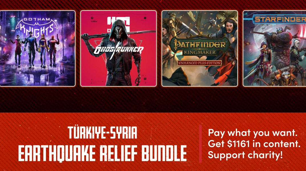 Το Humble Bundle «Türkiye-Syria Earthquake Relief Bundle»