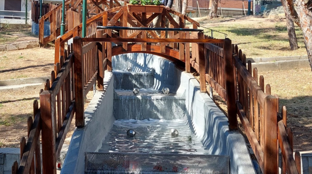 Ένας καταρράκτης στην καρδιά του Ζωγράφου