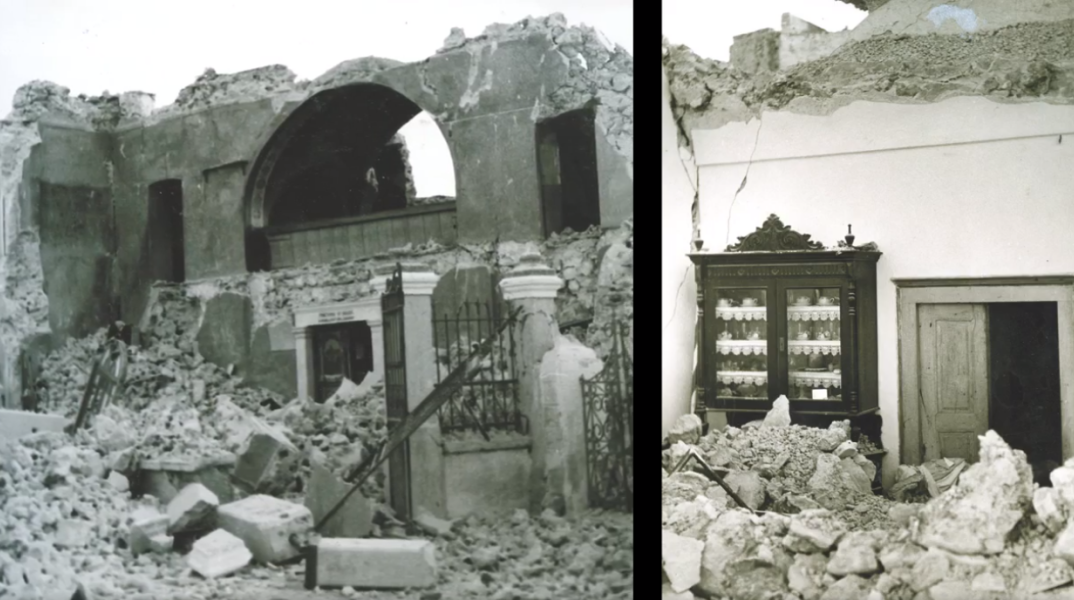 Σαν σήμερα 9 Ιουλίου 1956 ο σεισμός των 7.7 που χτύπησε την Αμοργό και τη Σαντορίνη