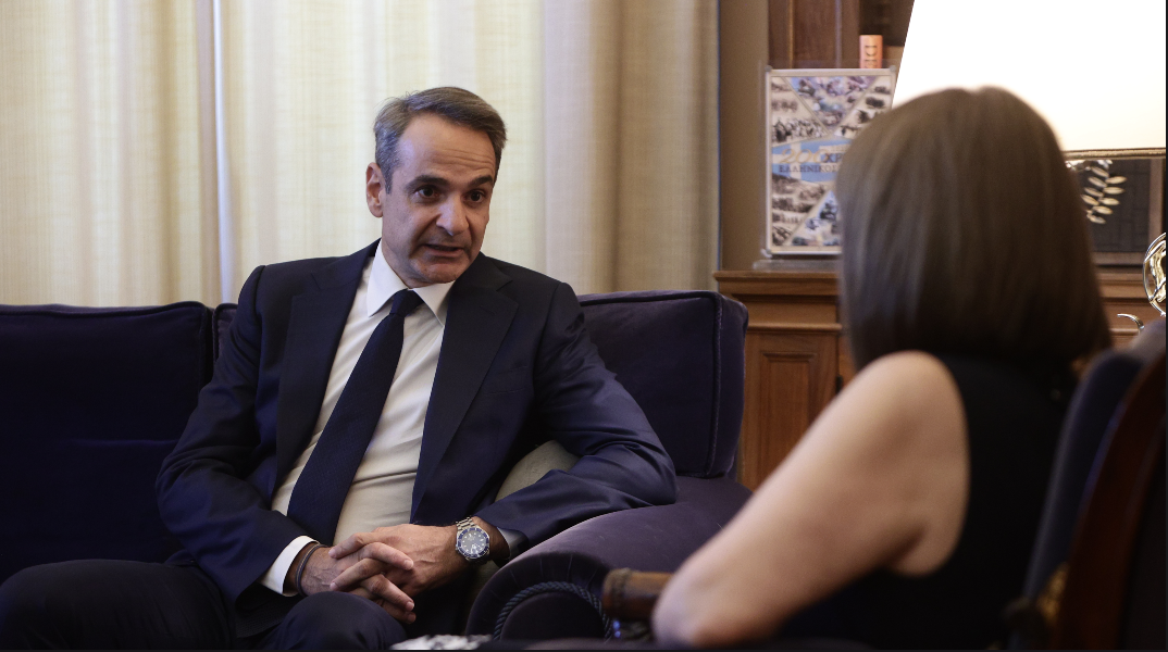 ΣΥΝΑΝΤΗΣΗ ΤΗΣ ΠτΔ ΚΑΤΕΡΙΝΑΣ ΣΑΚΕΛΛΑΡΟΠΟΥΛΟΥ ΜΕ ΤΟΝ ΠΡΩΘΥΠΟΥΡΓΟ ΚΥΡΙΑΚΟ ΜΗΤΣΟΤΑΚΗ