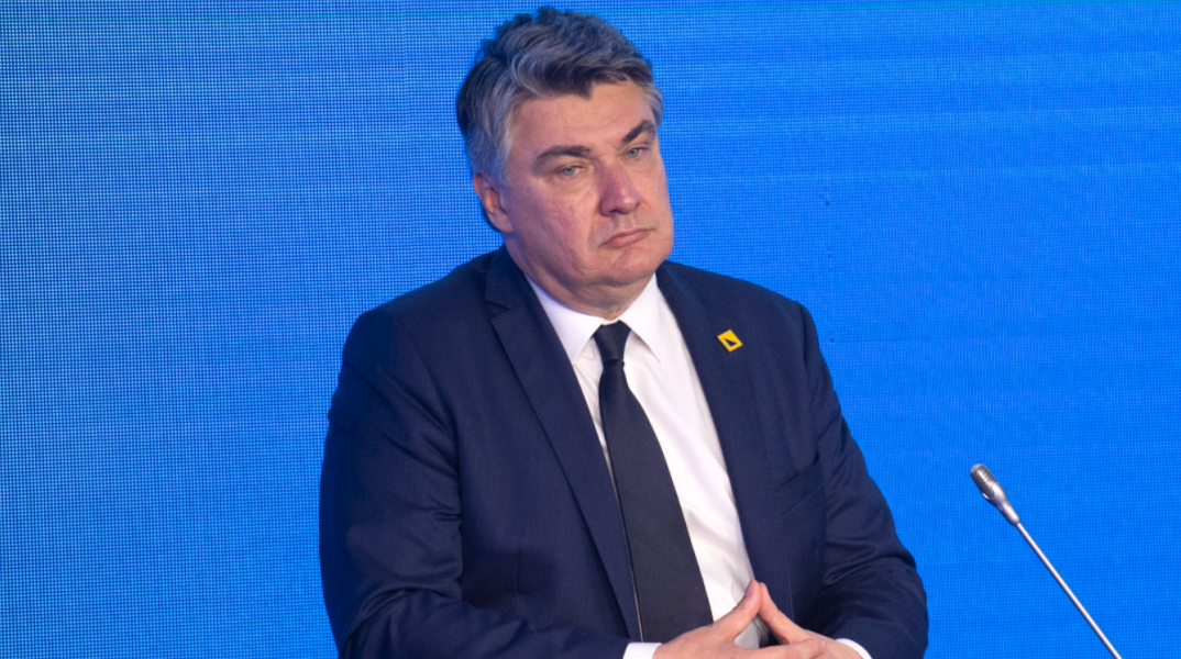 Ο πρόεδρος της Κροατίας, Ζόραν Μιλάνοβιτς