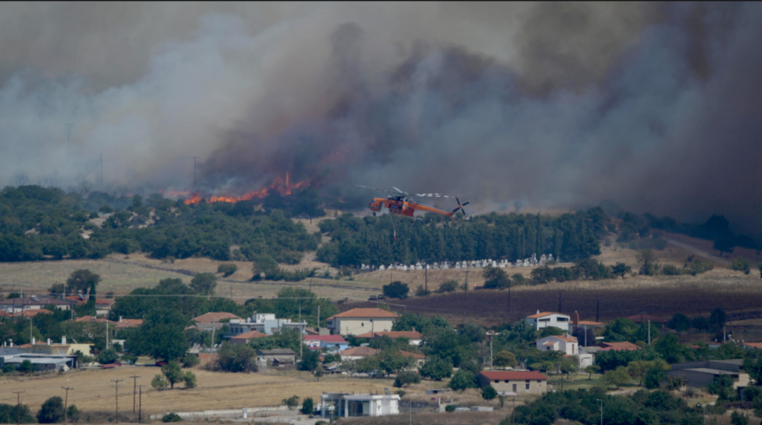 Φωτιά στην Αλεξανδρούπολη