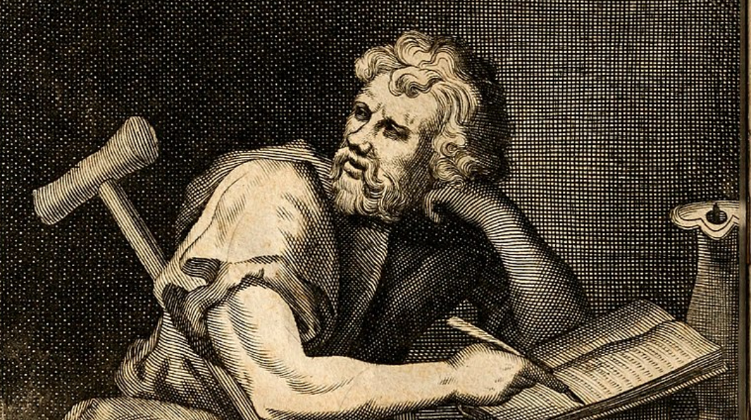 Ο Επίκτητος σε γκραβούρα του μεσαίωνα