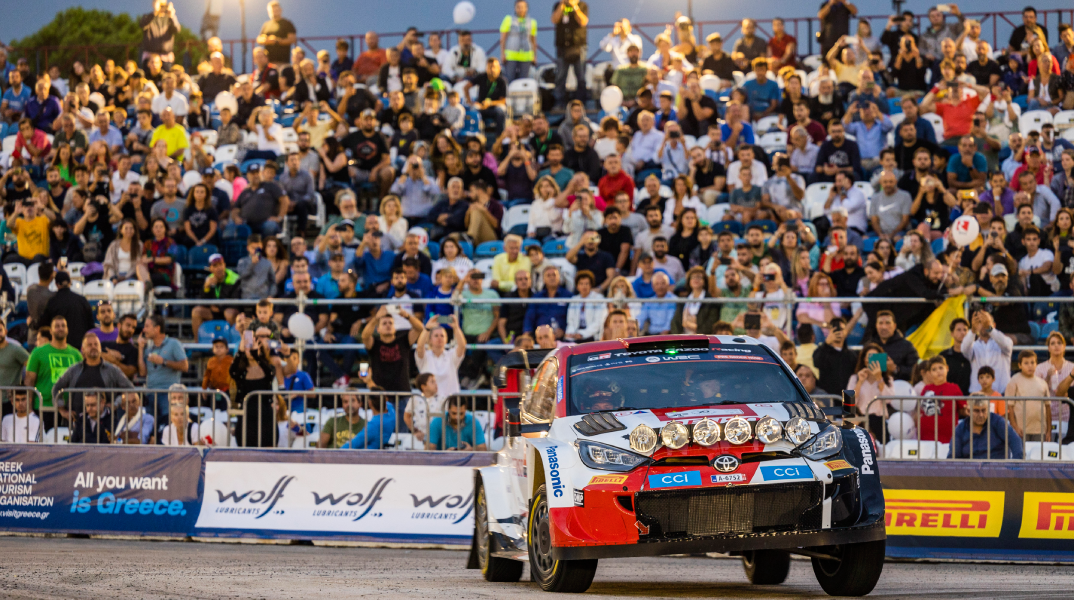 Ράλλυ Ακρόπολις: Ο Rovanpera 1ος μετά τη Σούπερ Ειδική Διαδρομή