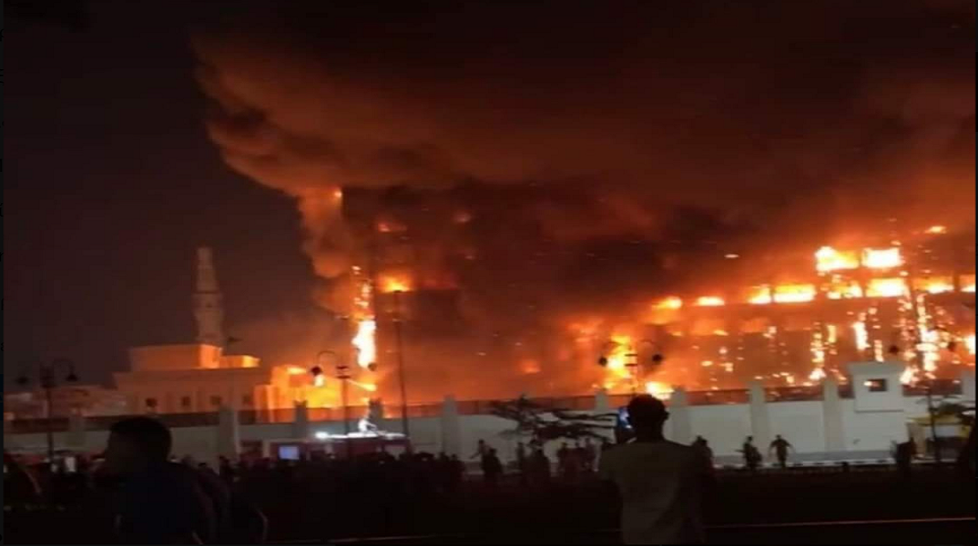 Τεράστια πυρκαγιά στην Αίγυπτο - Τουλάχιστον 38 τραυματίες