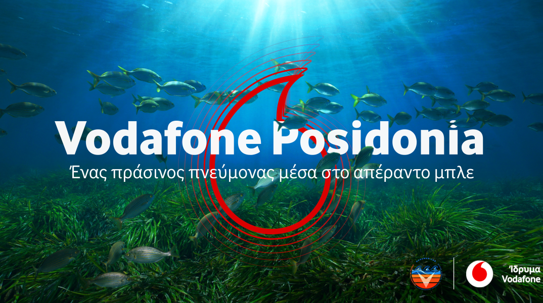 Vodafone Posidonia: Δράση για την προστασία της Ποσειδωνίας και την άμυνα απέναντι στην κλιματική αλλαγή