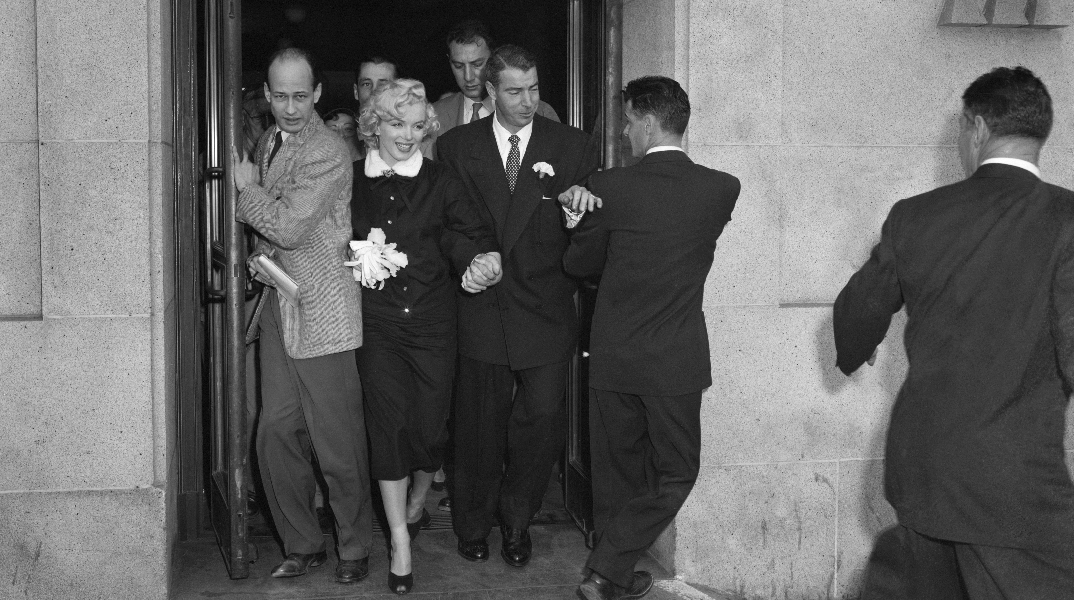 Σαν σήμερα 14 Ιανουαρίου του 1954 η Μέριλιν Μονρόε παντρεύτηκε τον Τζο ΝτιΜάτζιο