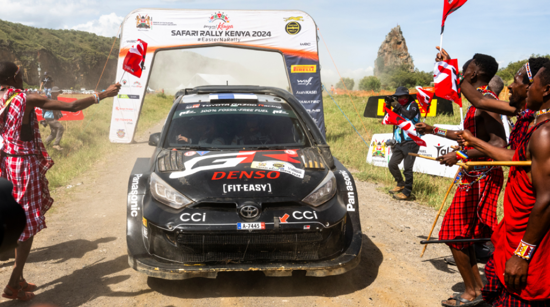 Ο Kalle Rovanpera κερδίζει το Ράλι Σαφάρι Κένυας