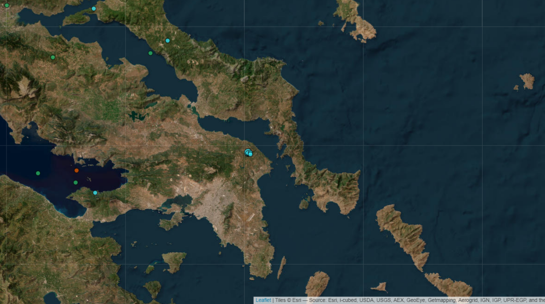 Σεισμός στην Αττική τα ξημερώματα της Παρασκευής