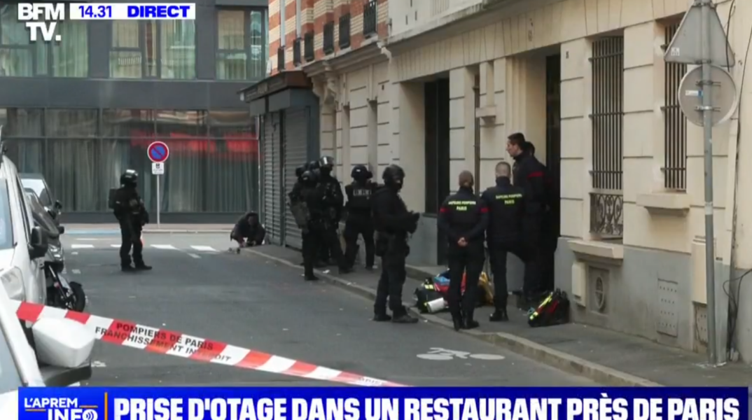 Συναγερμός στο Παρίσι: Άτομο κρατά ομήρους σε εστιατόριο