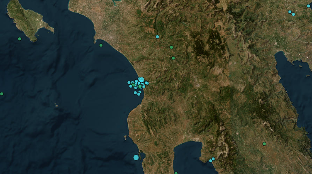 Σεισμός τώρα στην Ηλεία