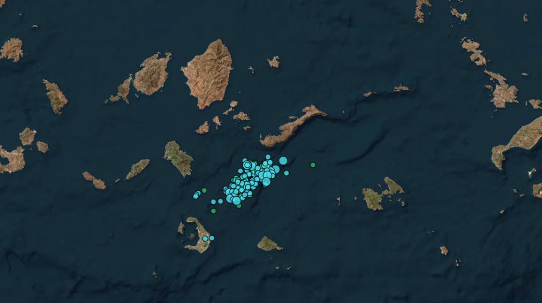 Σεισμός τώρα ανοιχτά της Αμοργού
