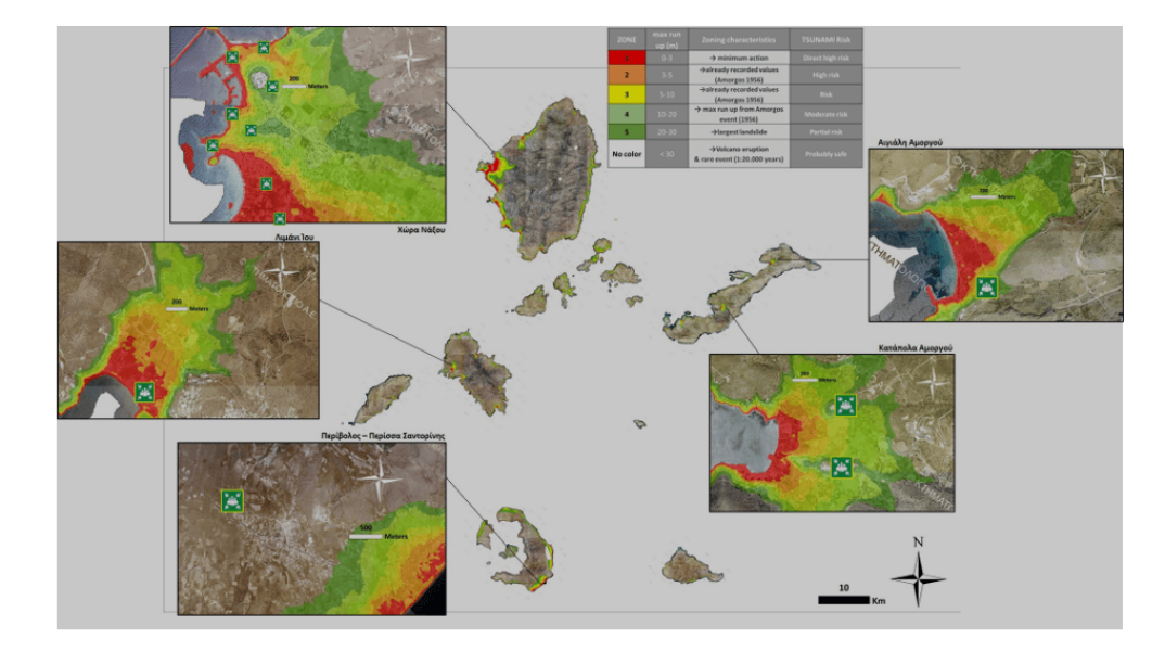 Μελέτη ΕΚΠΑ: Υπαρκτός ο κίνδυνος εκδήλωσης τσουνάμι μεταξύ Σαντορίνης και Αμοργού
