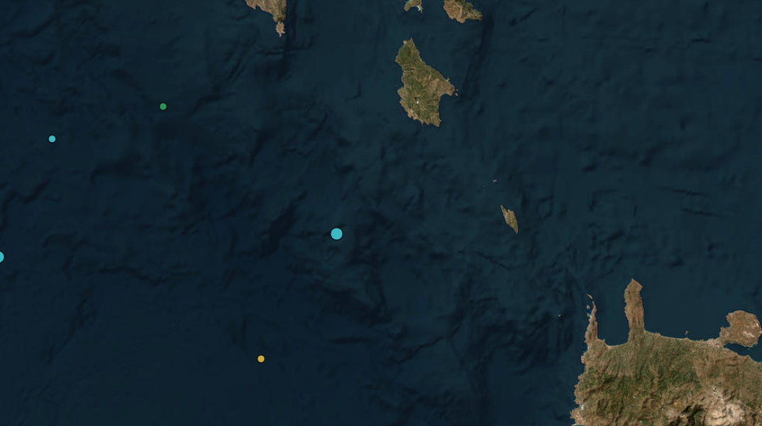 Σεισμός τώρα στα Αντικύθηρα 