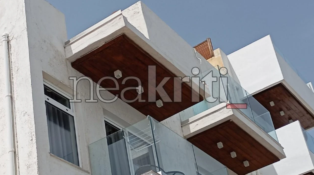Το μπαλκόνι που κατέρρευσε στην Κρήτη