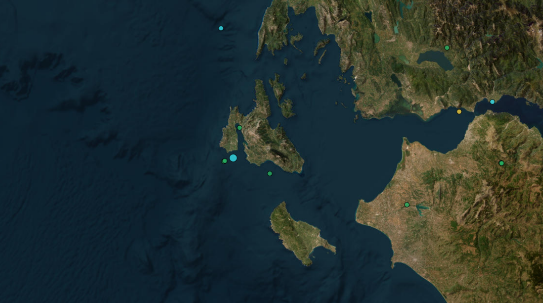 Σεισμός τώρα στην Κεφαλονιά