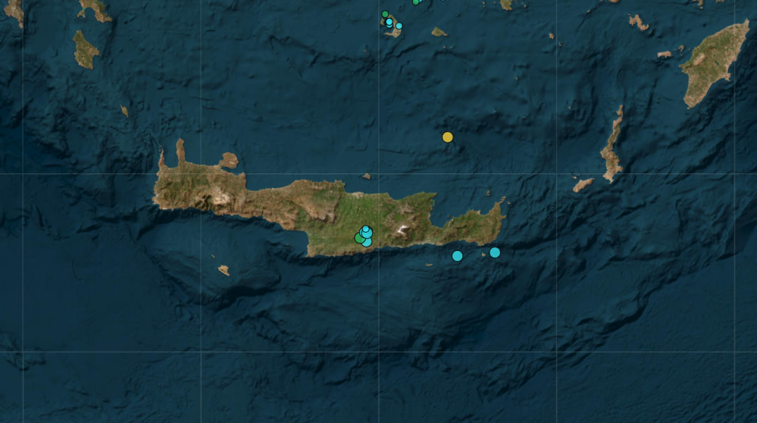 Διπλός σεισμός τώρα στην Κρήτη