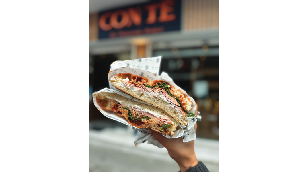 Con te Focacceria: Η ολόφρεσκη,  χειροποίητη φοκάτσια!