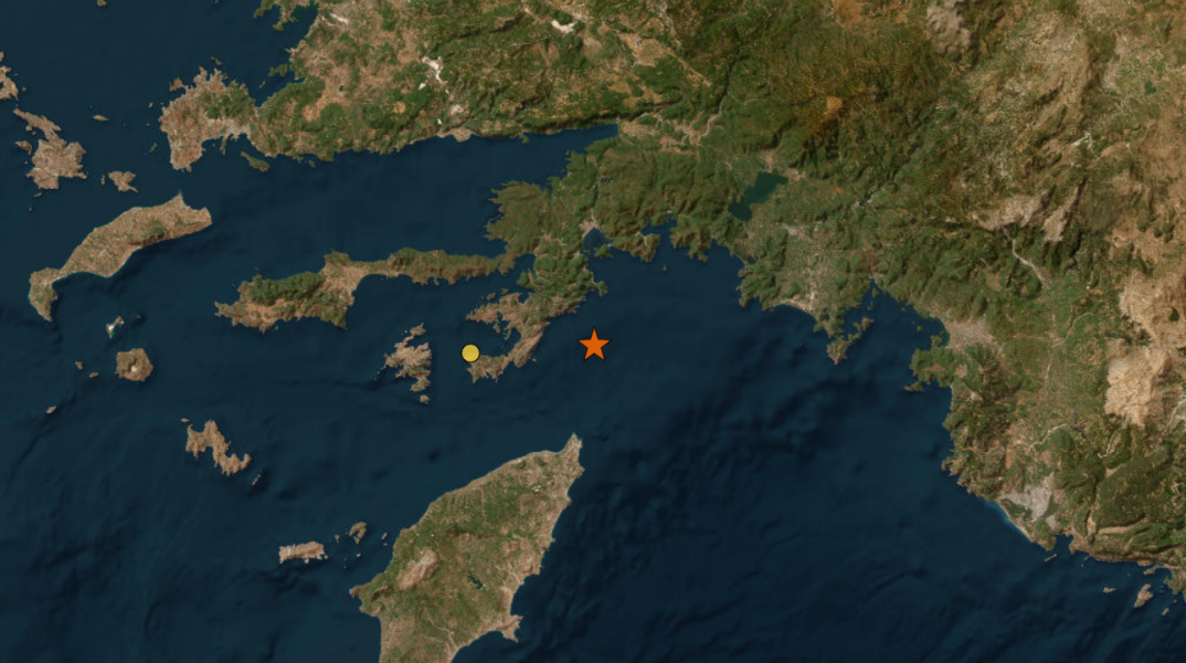 Ισχυρός σεισμός 5,8 Ρίχτερ ανοιχτά της Ρόδου