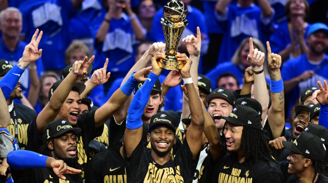 Οι Θάντερ κατέκτησαν το πρώτο πρωτάθλημα στην ιστορία τους