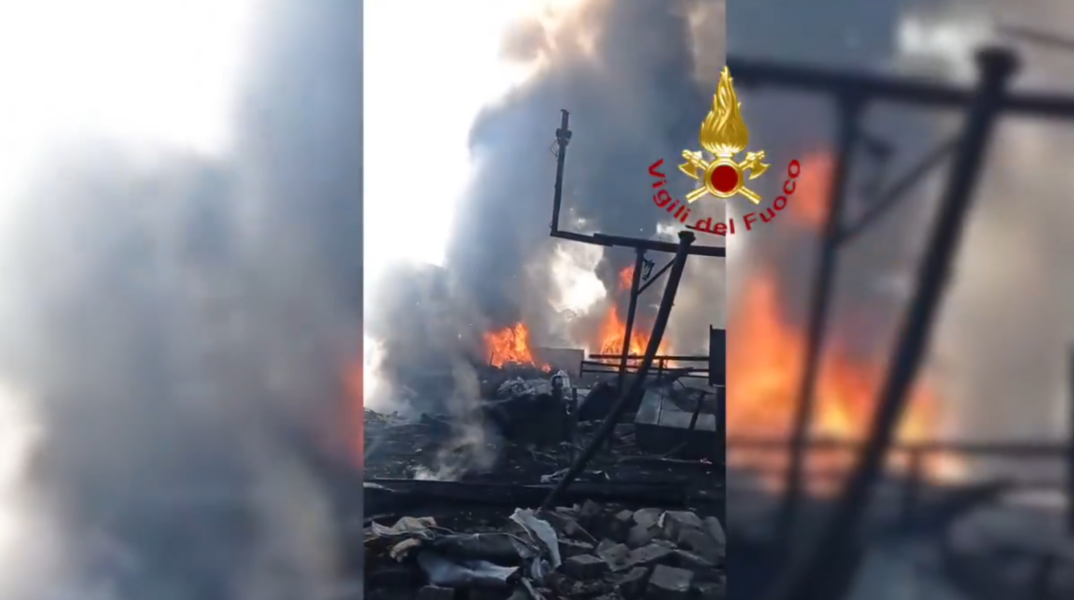Συναγερμός στη Ρώμη μετά από έκρηξη σε σταθμό καυσίμων