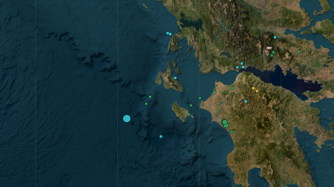 Σεισμός τώρα στην Κεφαλονιά