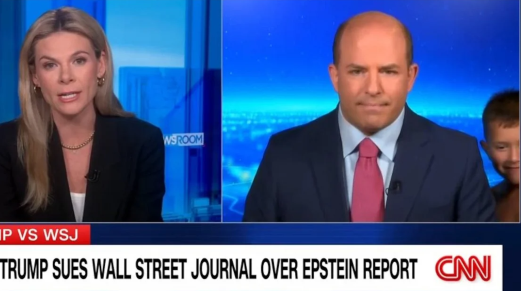 Viral o 5χρονος γιος ανταποκριτή του CNN που «εισέβαλε» στο στούντιο - «Συγγνώμη, είναι ώρα ύπνου»