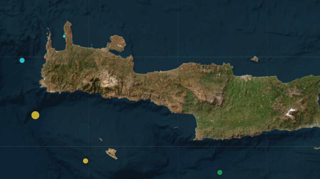 Σεισμός τώρα στην Κρήτη 