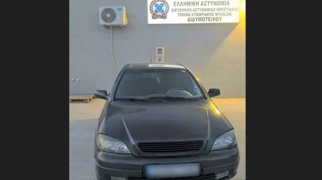 Το όχημα με το οποίο μετέφερε τους μετανάστες