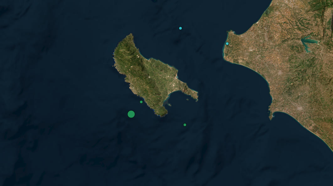 Ισχυρός σεισμός τα ξημερώματα ανοιχτά της Ζακύνθου 