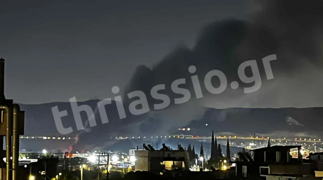 Φωτιά τώρα στον Ασπρόπυργο