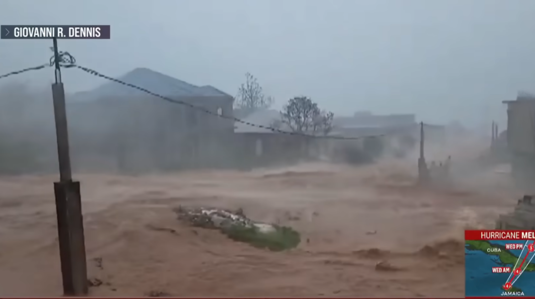 Τυφώνας Μελίσσα στην Τζαμάικα