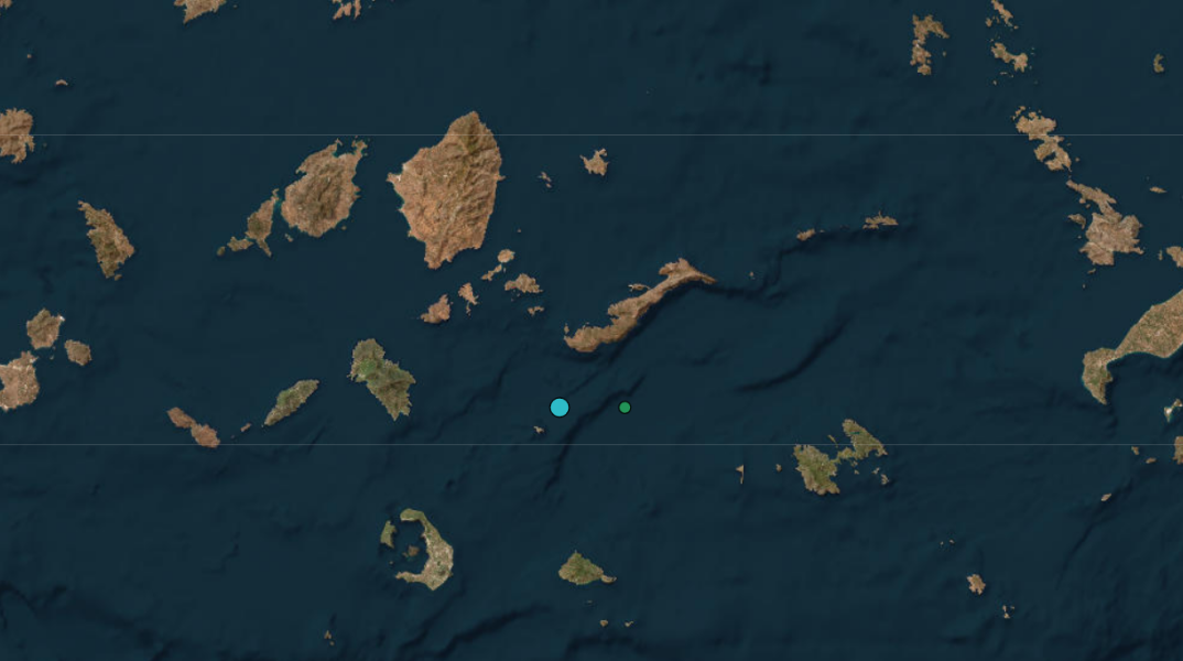 Σεισμός τα ξημερώματα στην Αμοργό 