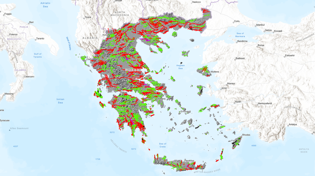 Ρήγματα στην Ελλάδα
