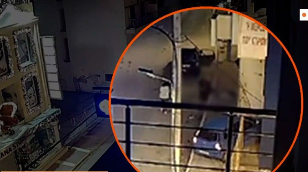 Στιγμιότυπο από το θανατηφόρο τροχαίο στη Λούτσα