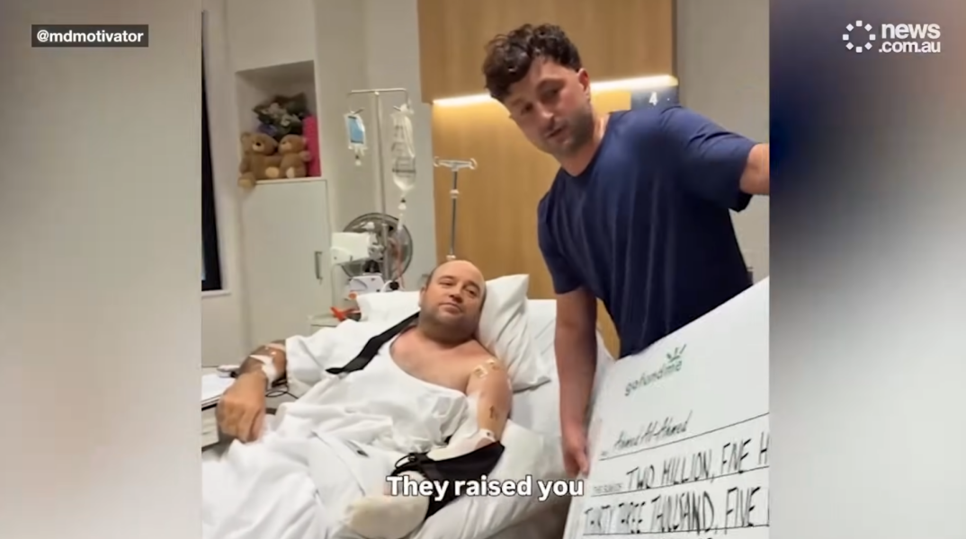 Ο «ήρωας» του Σίδνεϊ νοσηλεύεται 