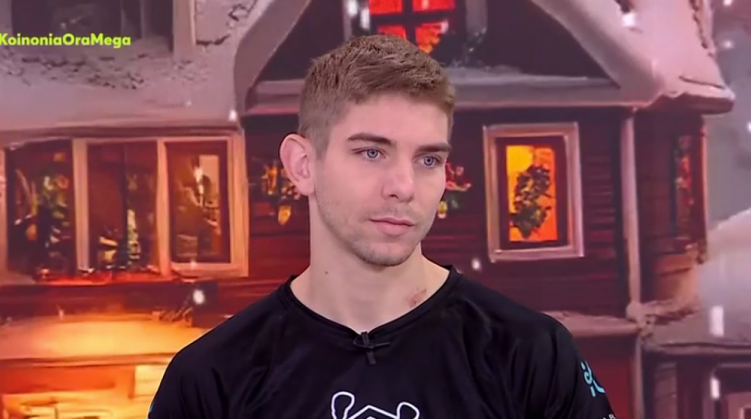 Ο αθλητής του kickboxing, Γιάννης Τσουκαλάς