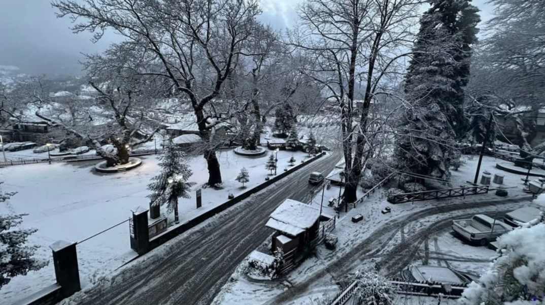 Χιόνια στο Μέτσοβο